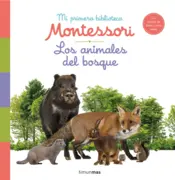 Portada Los animales del bosque. Mi primera biblioteca Montessori