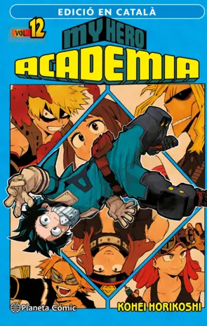 Portada My Hero Academia nº 12 (català)