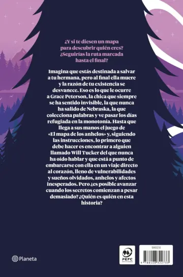 Contraportada El mapa de los anhelos