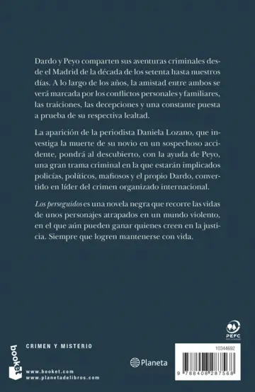 Contraportada Los perseguidos