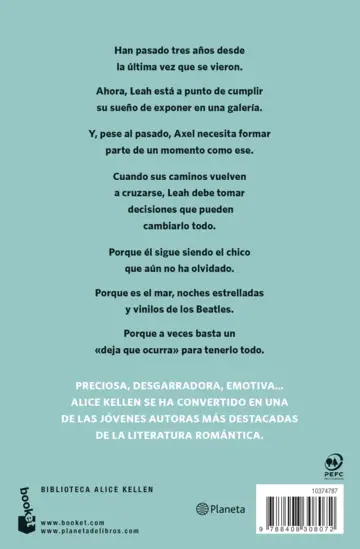 Contraportada Todo lo que somos juntos