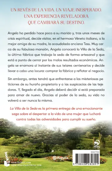 Contraportada La Villa de la Seda (Serie La Villa de la Seda 1)