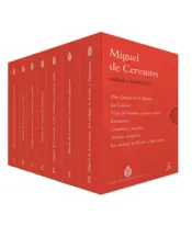 Portada Estuche Obras completas Miguel de Cervantes