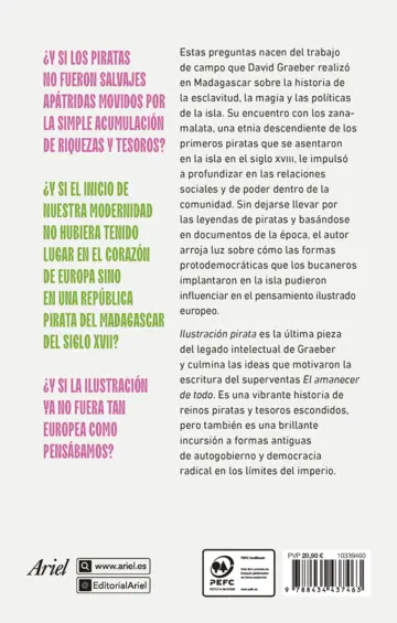 Contraportada Ilustración pirata