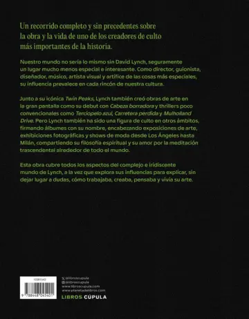Contraportada David Lynch
