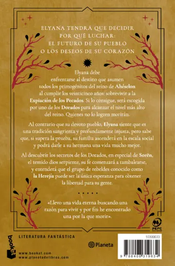 Contraportada La tierra de los Dorados