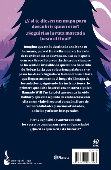 Contraportada El mapa de los anhelos