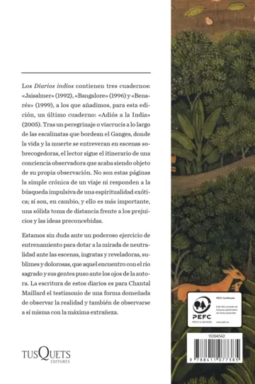 Contraportada Diarios indios