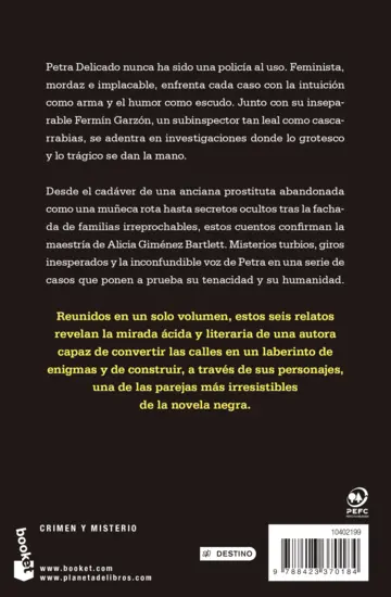 Contraportada Una buena pieza