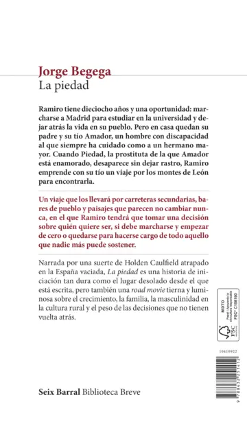 Contraportada La piedad