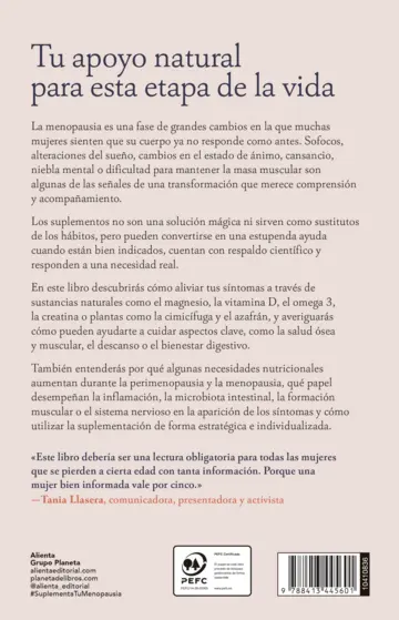 Contraportada Suplementa tu menopausia