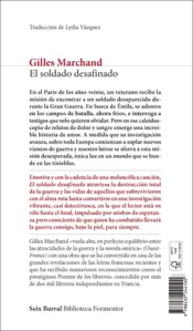 Miniatura contraportada El soldado desafinado