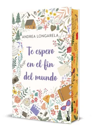 Portada Te espero en el fin del mundo. Edición especial con cantos decorados
