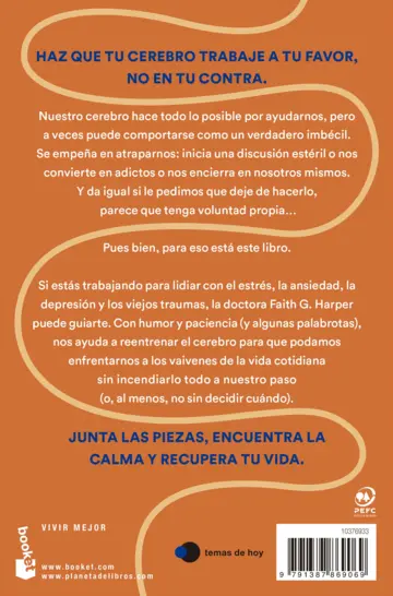 Contraportada Calma tu puta cabeza