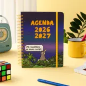 Portada Agenda escolar semanal 2026-2027 72 kilos 0