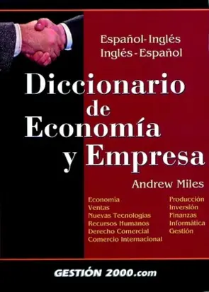 Portada Diccionario de economía y empresa