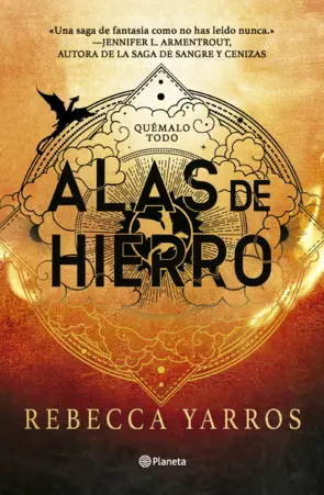 Portada Alas de hierro (Empíreo 2) (Edición española)