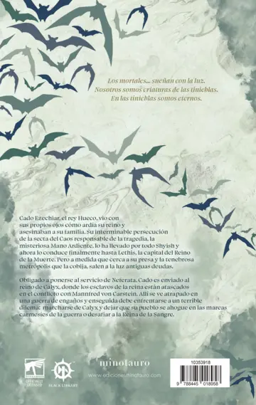 Contraportada Warhammer Cado Ezechiar nº 02 El reino muerto