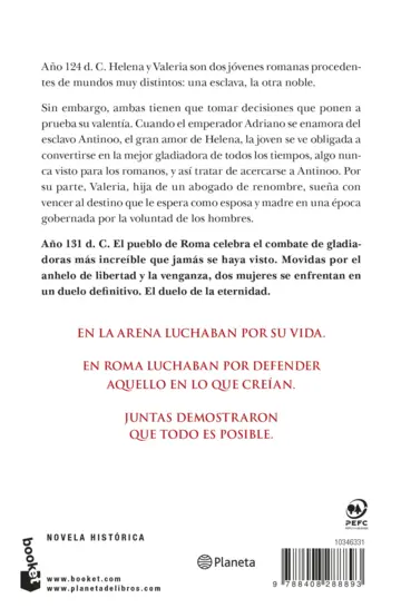 Contraportada Gladiadoras