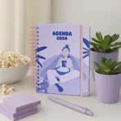 Portada Agenda anual semanal 2026 Clarilou 0