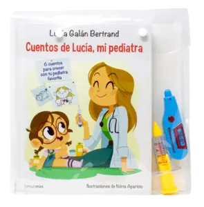 Portada Maletín de cuentos de Lucía, mi pediatra
