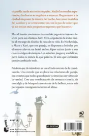 Miniatura contraportada Palabras que tú entenderás