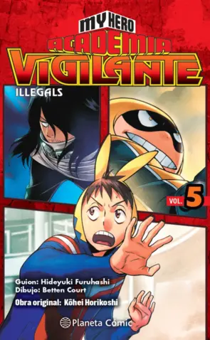 Portada My Hero Academia Vigilante Illegals nº 05/15