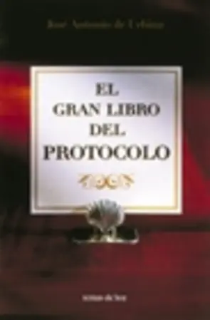 Portada El gran libro del protocolo