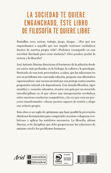 Contraportada La vacuna contra las adicciones