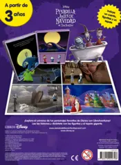 Miniatura contraportada Pesadilla antes de Navidad. Libroaventuras