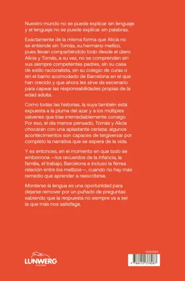 Contraportada Morderse la lengua