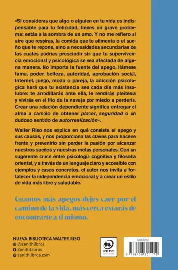 Contraportada Desapegarse sin anestesia