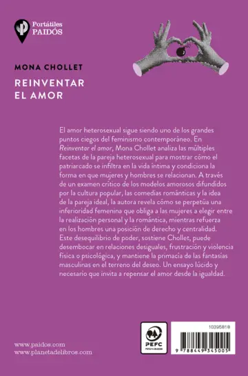 Contraportada Reinventar el amor