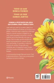 Miniatura contraportada Todo lo que nunca fuimos (Ed. Película)