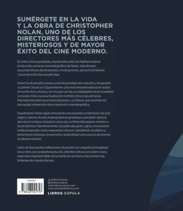Contraportada Christopher Nolan. Nueva edición actualizada