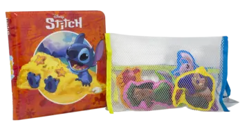 Portada Stitch. Libro de baño