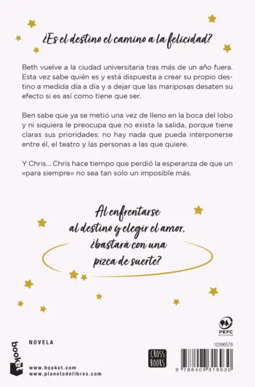 Contraportada Nosotros, con buena suerte