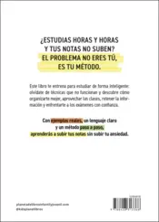 Miniatura contraportada Domina bachillerato. Las 5 reglas para estudiar mejor y sacar notazas