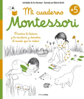 Portada Mi cuaderno Montessori +5