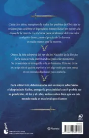 Miniatura contraportada La serpiente y las alas de la noche