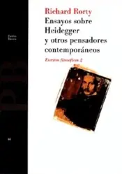Portada Ensayos sobre Heidegger y otros pensadores contemporáneos