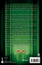 Miniatura contraportada La saga de los longevos 2. Los Hijos de Adán