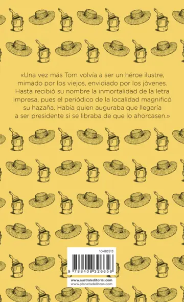 Contraportada Las aventuras de Tom Sawyer