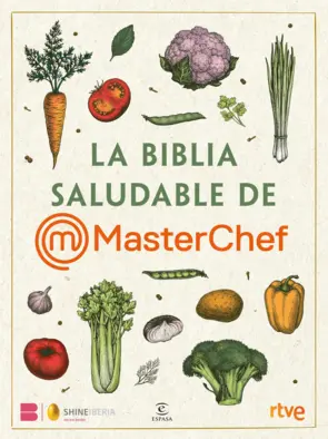 Portada La Biblia saludable de MasterChef