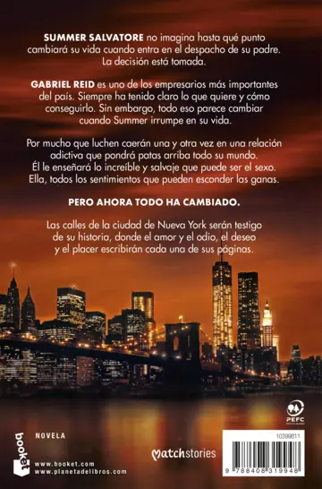 Contraportada Bound by love