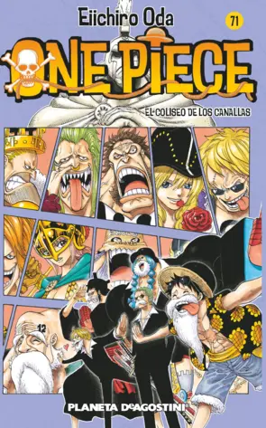 Portada One Piece nº 071