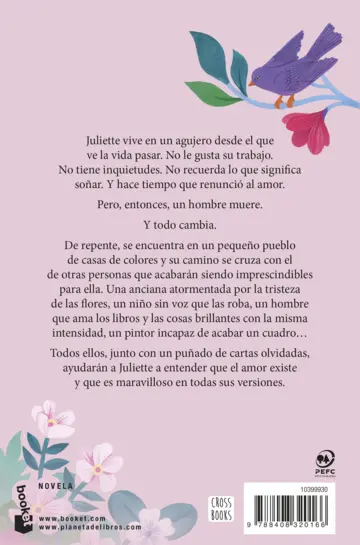 Contraportada Juliette y las canciones perdidas