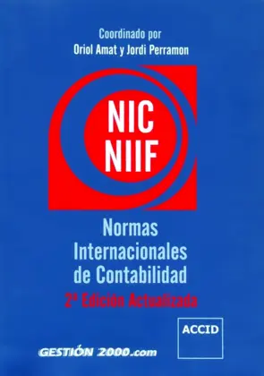 Portada NIC/NIIF. Normas Internacionales de Contabilidad