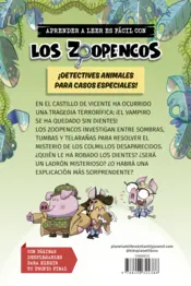 Miniatura contraportada Aprender a leer con... Los Detectives Zoopencos 12. El vampiro sin dientes