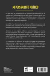 Miniatura contraportada El camino del libertario (Edición española)